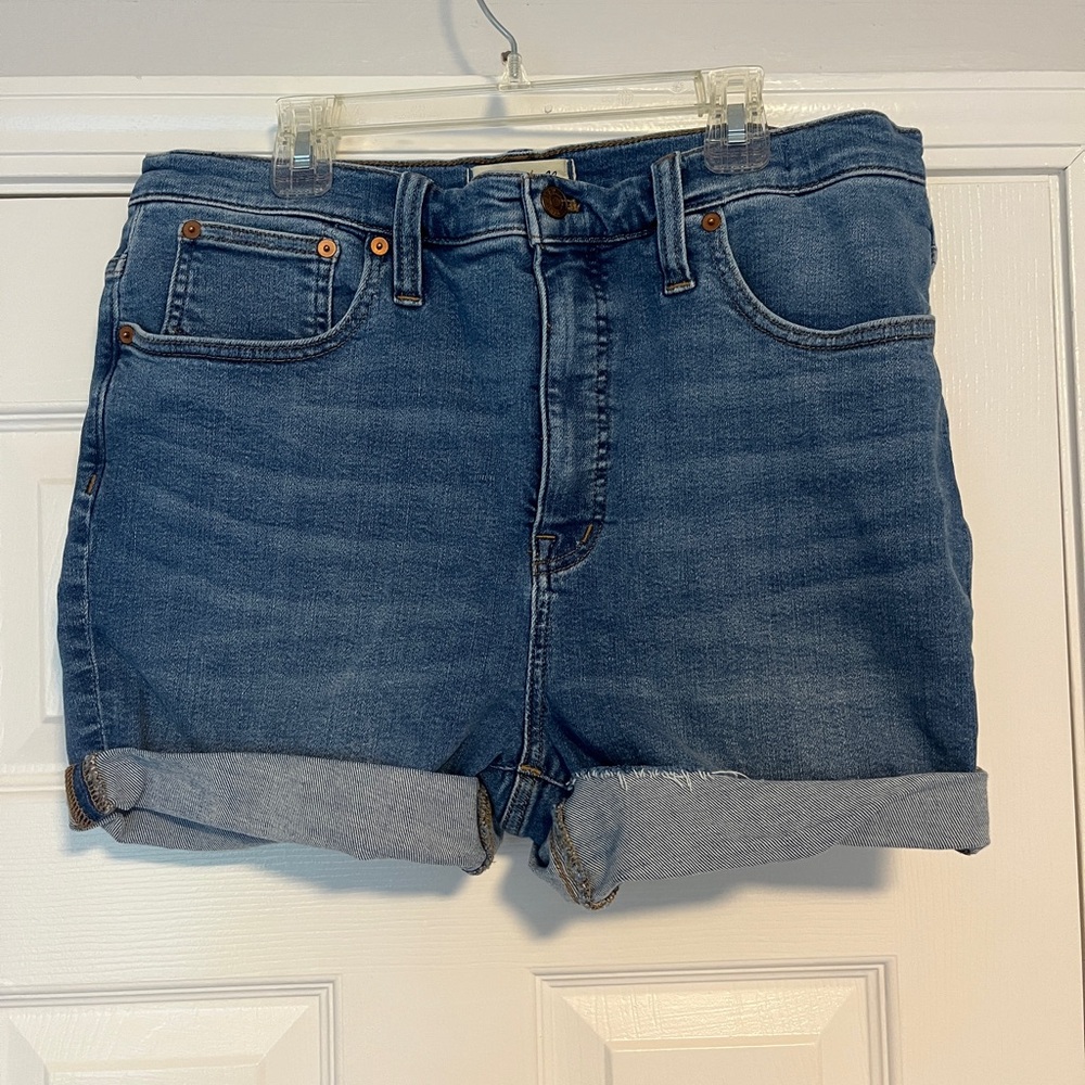 Madewell Dark Blue Jean Shorts